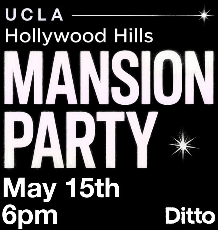 UCLA Mansion Party Logo